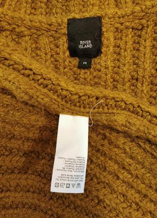 Джемпер river island крупная вязка косы 5