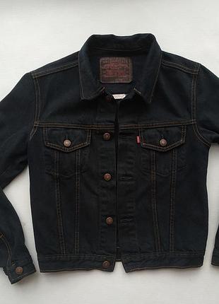 Джинсовая куртка levis made in usa/100% cotton
