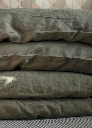 Льняной комплект постельного белья2 фото