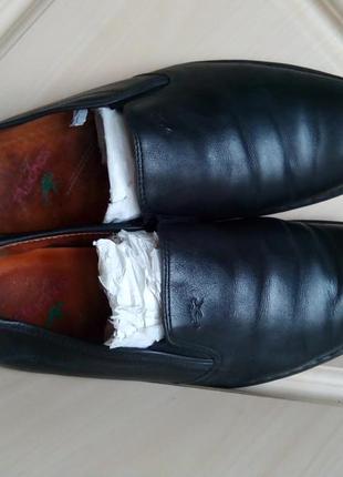 Осенние мужские кожаные  туфли -мокасины 41 р., 41/42 р, 42 р. ( 27,5 - 28 см)10 фото