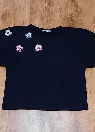 Світшот джемпер оверсайз zara розмір xs-s