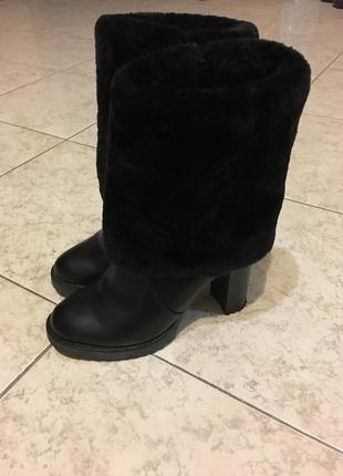 Сапоги с мехом