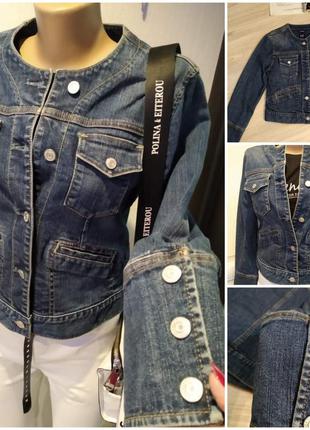 Відмінна джинсова куртка піджак, жакет