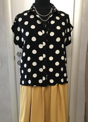Блуза в « горох» тренд сезону
