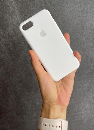 Силіконовій чохол для apple iphone 7/8 silicone case7 фото