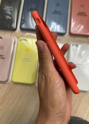 Силіконовій чохол для apple iphone 7/8 silicone case5 фото