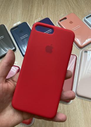 Силиконовый чехол для iphone айфон 7 plus/8plus2 фото