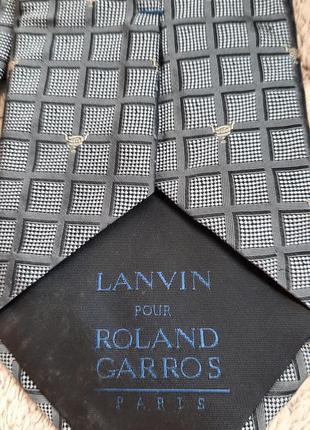 Шёлковый галстук lanvin