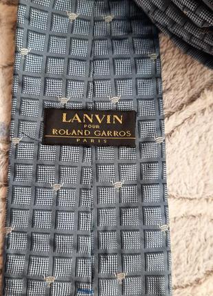 Шёлковый галстук lanvin9 фото