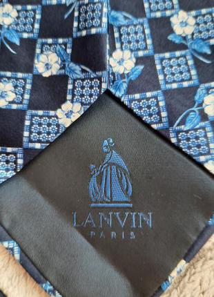 Шёлковый галстук lanvin2 фото