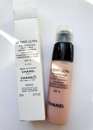 Chanel le teint ultra teint perfection haute tenue spf 15 - тональний крем