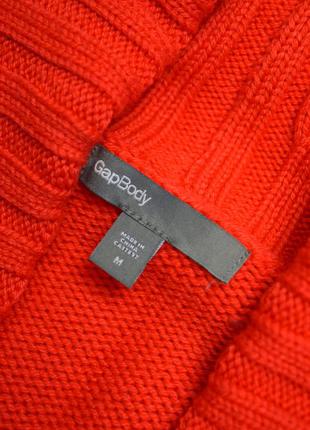 Кардиган свитер красный уютный5 фото