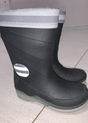 Гумові чоботи осінні чобітки