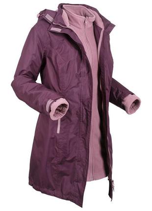 Многофункциональная куртка 2 в 1/ съемный флисовый жакет /премиум-класс ( р. 54-52)8 фото