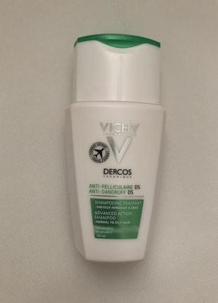 Vichy dercos anti-dandruff advanced action shampoo шампунь против перхоти.1 фото