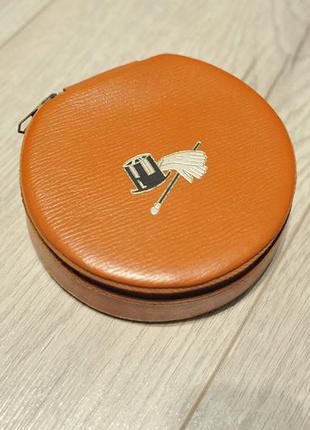 Шкіряний вінтажний гаманець кошелек кожаный made in england1 фото