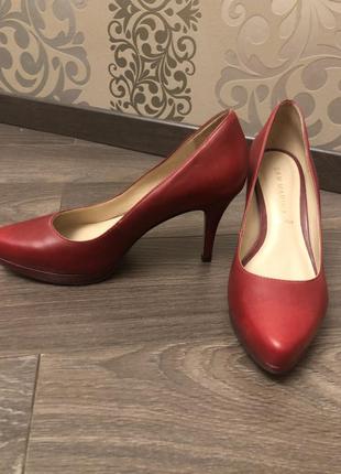 Червоні туфлі san marina3 фото