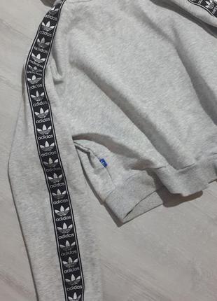 Укороченная толстовка с капюшоном copa adidas/худи/свитшот5 фото