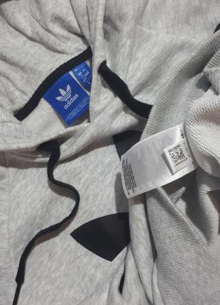 Укороченная толстовка с капюшоном copa adidas/худи/свитшот4 фото