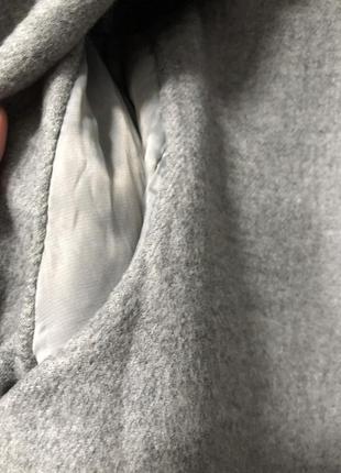 Шерстяной блейзер пиджак жакет пальто серое базовое кардиган rundholz owens5 фото
