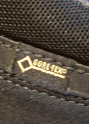 Фирменные комбинированные кроссовки ecco receptor technology gore-tex дания 37 р.6 фото