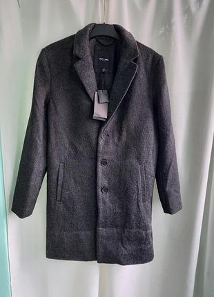 Мужское шерстяное пальто