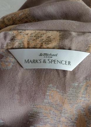 Стильная юбка прямая длинная на запах  marks&spencer3 фото