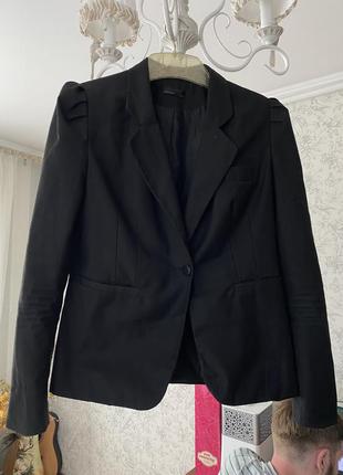Классический чёрный пиджак1 фото