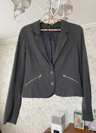 Трикотажный  пиджак жакет asos h&m