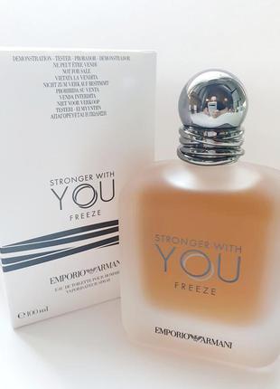 Giorgio armani stronger with you freeze - туалетная вода2 фото