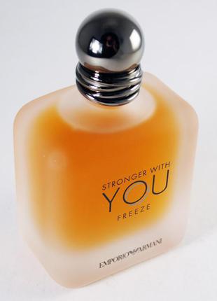 zwei armani single stronger with you freeze - туалетна вода