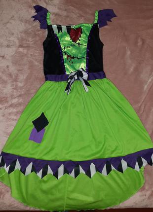 Платье на хеллоуин 5-6 лет4 фото