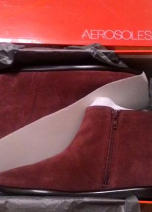 Замшеві черевики аerosoles 7mus 24см3 фото