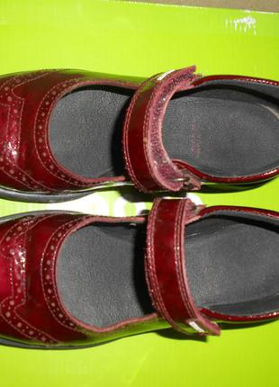 Полностью кожаные туфли, шкіряні туфлі pablosky р.34/22см. б/у2 фото