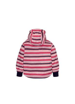 Термокуртка дитяча рожева в смужку crivit р.98/104см2 фото