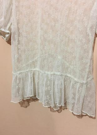 Блуза primark burnout sheer top 6
