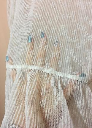 Блуза primark burnout sheer top 8