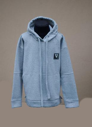 Тепла кофта худі з капюшоном