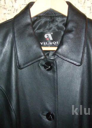 Классная куртка кожа р. 42-445 фото