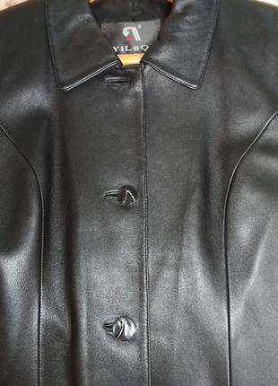 Классная куртка кожа р. 42-449 фото