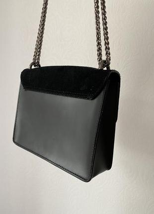 Кожаная сумочка в стиле gucci3 фото