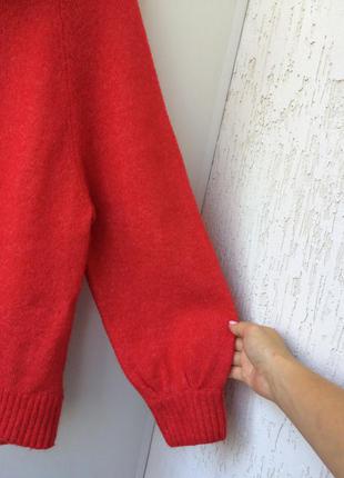 Мохеровый,шерстяной свитер,гольф,джемпер h&m,36/s 5