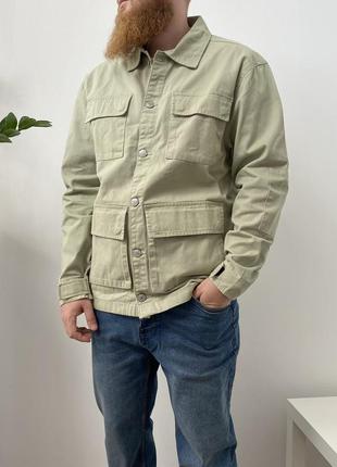 Плотная рубашка sinsay overshirt7 фото