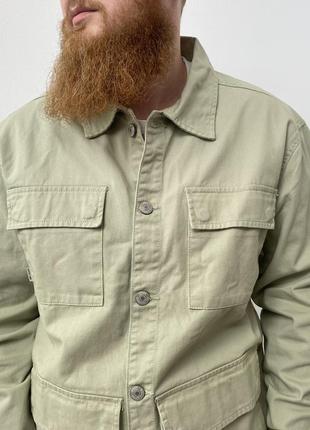 Плотная рубашка sinsay overshirt9 фото