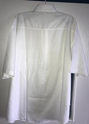 Брендовий білосніжна сорочка ralph lauren xl 50-545 фото