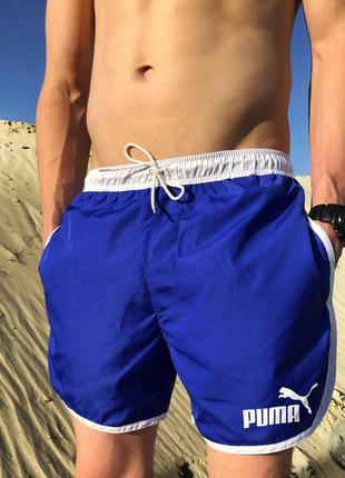 Мужские летние пляжные шорты для плавания пляжа puma1 фото