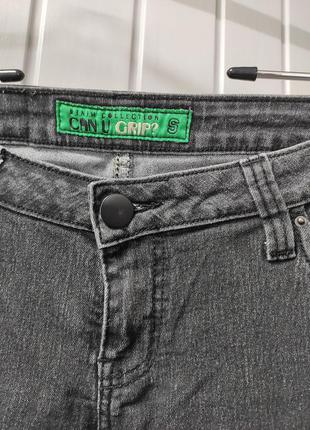 Сірі джинси від denim grip жіночі джинсові штани бедровки5 фото