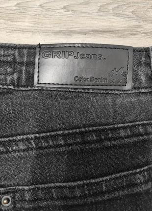 Сірі джинси від denim grip жіночі джинсові штани бедровки7 фото