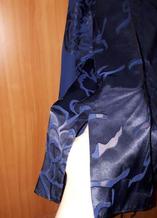 Шёлковая блуза блузка  свободный фасон + подарок (возможен обмен)3 фото