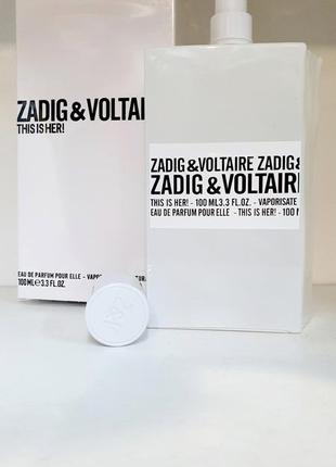 Zadig & voltaire this is her💥оригинал 3 мл распив аромата затест4 фото